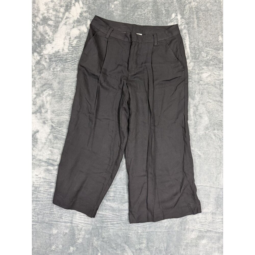 Stylus Womens Size 2 Black Wide Leg Pants